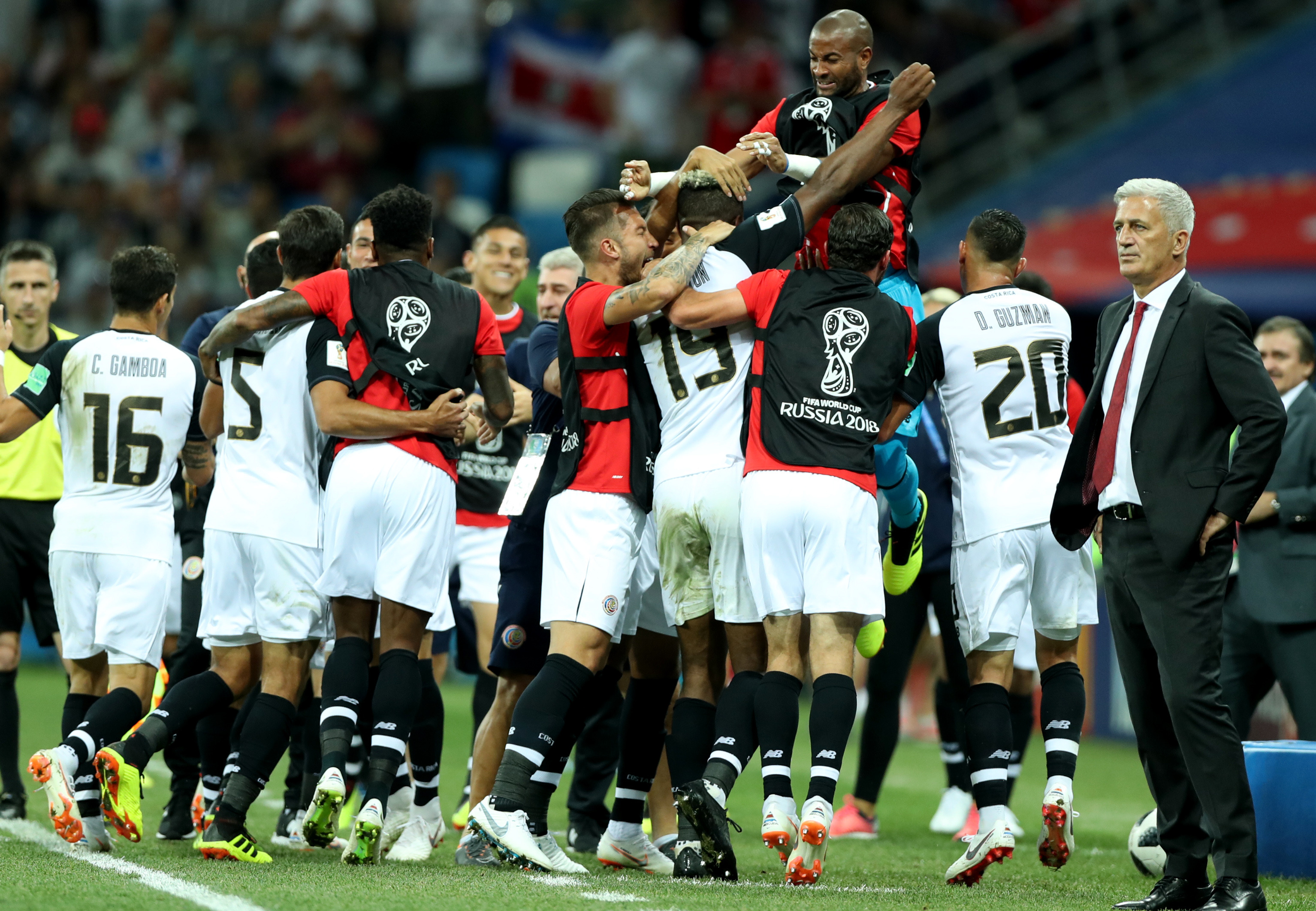 哥斯达黎加足球队准备北美盛事 哥斯达黎加足球队准备北美盛事