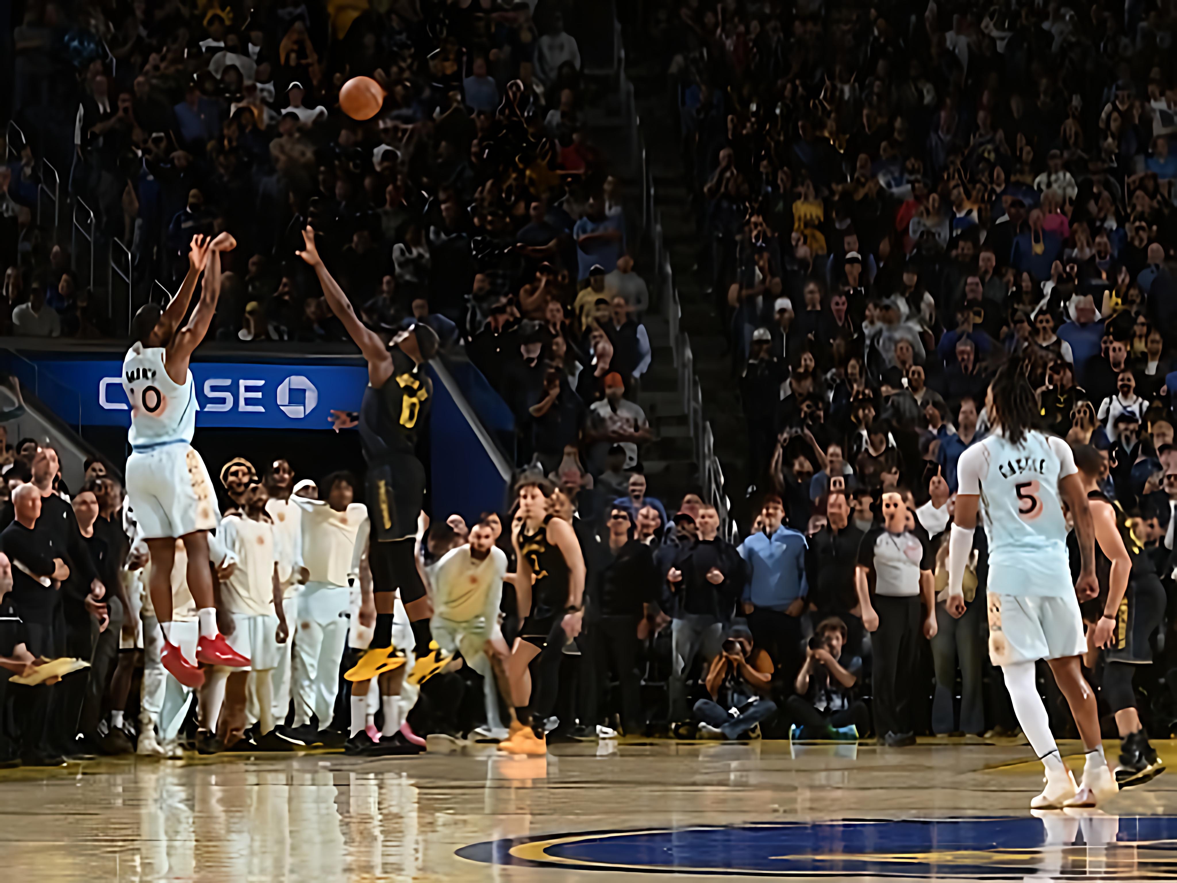 勇士大胜马刺，豪取胜利